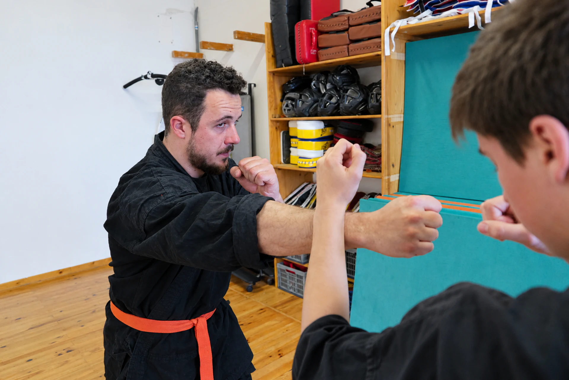 Travail de garde et de frappe en Kenpo Self Défense